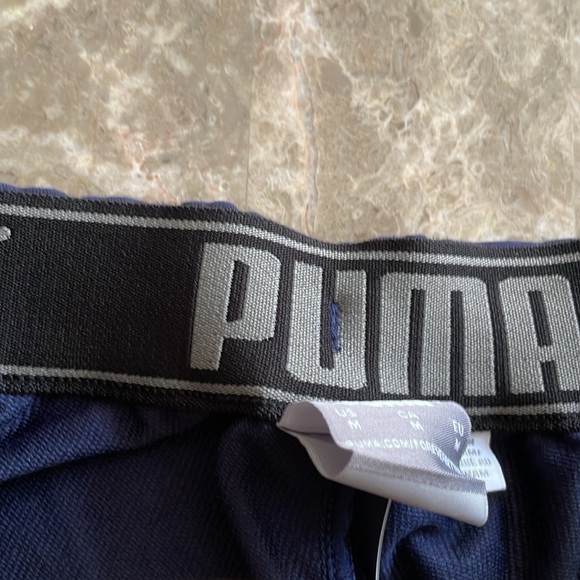 Puma Men's Navy Shorts - Picture 3 of 3